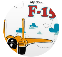 Children's books - My daddy flies an F-15