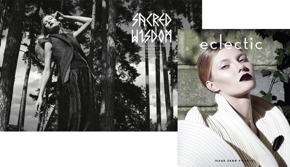 Eclectic Magazine spread