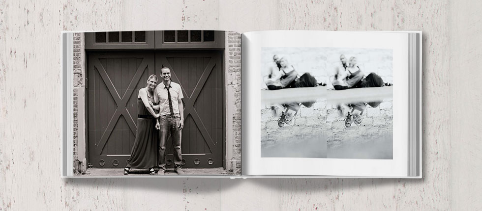 Engagement photo books