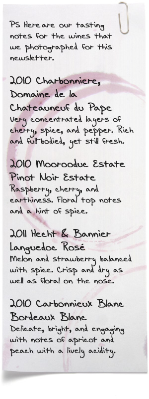 Wine notes
