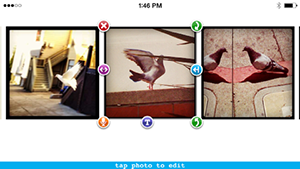 It's easy to edit and arrange your photos It's easy to edit and arrange your photos