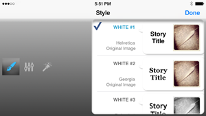 Customize with fonts and colors Customize with fonts and colors