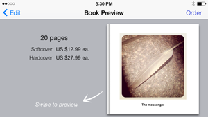 Make a photo book right from the Blurb Mobile app Make a photo book right from the Blurb Mobile app