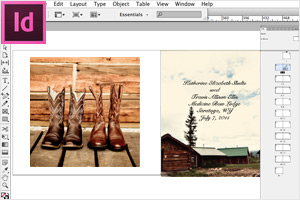 Engagement photo book tools InDesign Engagement photo book tools InDesign